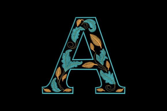 A Professional Review of the Floral Letter A Embroidery Design