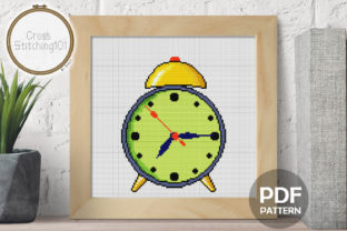 Alarm Clock Modern Cross Stitch Review