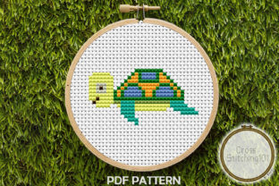 Baby Turtle Modern Cross Stitch: A Designer's Review