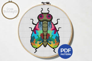 Bee Modern Cross Stitch Pattern: A Craft Fair Seller's Review