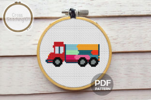Colorful Truck Modern Cross Stitch: A Designer Review