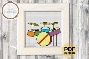 Drums Modern Cross Stitch Pattern: A Seller's Review