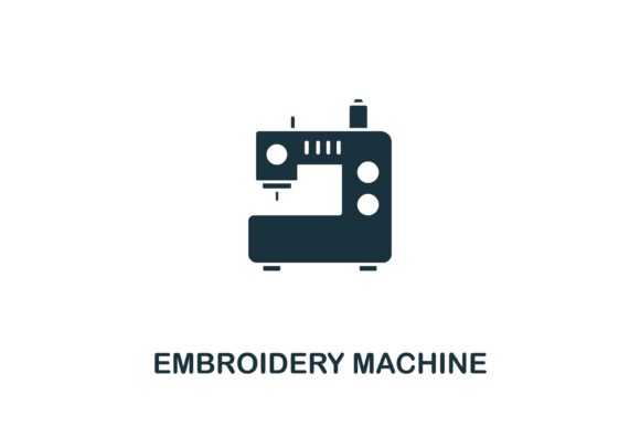 Embroidery Machine Icon for Holiday Sellers