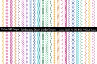 Embroidery Stitch Border Patterns
