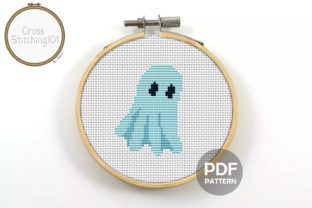 Ghost Modern Cross Stitch Pattern – A Stitcher’s Review