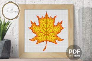 Maple Leaf Modern Cross Stitch Design Review