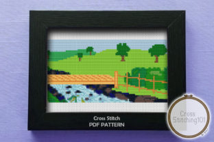 Park Nature Modern Cross Stitch: A Craft Fair Seller’s Review