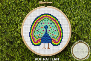 Peacock Modern Cross Stitch Pattern: Designer Review