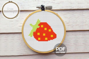 Red Strawberry Modern Cross Stitch: A Designer’s Review