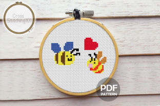 Reviewing Bees with Heart Modern Cross Stitch for Boutique Apparel