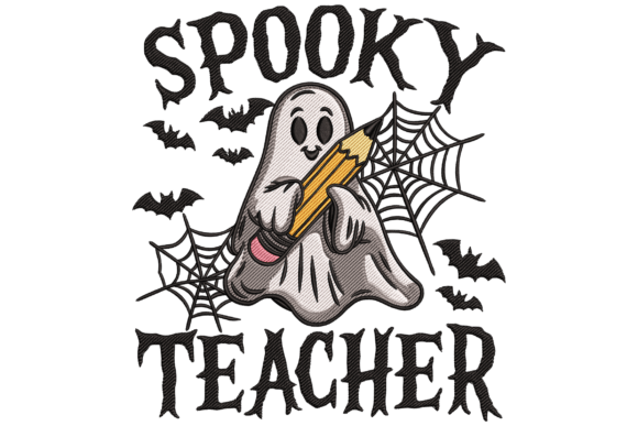 Spooky Ghost Teacher: A Boutique Sweatshirt Design Review