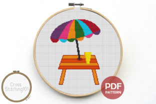 Table N Umbrella Cross Stitch Pattern: Craft Fair Review